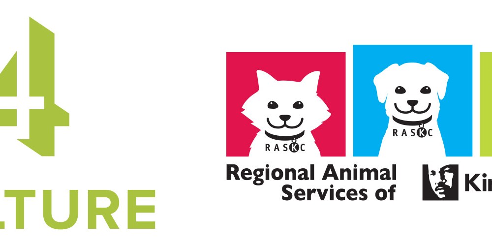 Graphic banner with 4Culture and RASKC logos